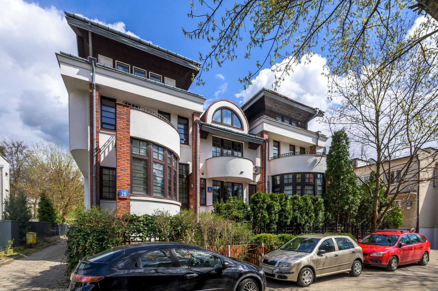 Zdjęcie architektury budynku Budynki mieszkalne